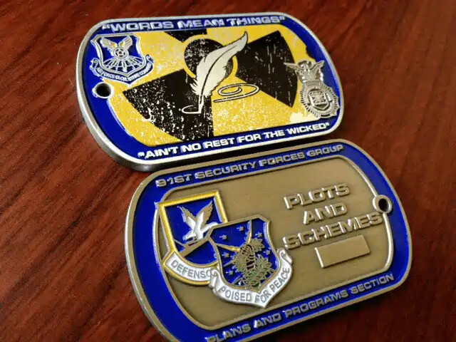 Dog Tag Coins